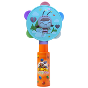 Interactive Tambourine Toy with Choco Beans